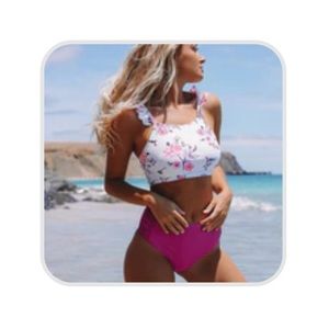 Beachsisi brand - two piece womans small bathing suit- brand new with tags.